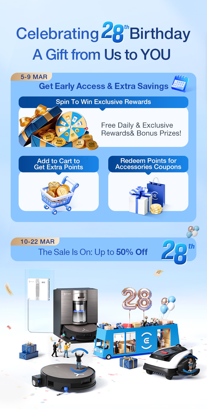 Get ready for upcoming anniversary sale now!